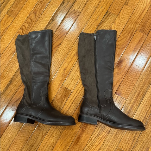 Lucky Brand Brown Over the Knee Boots - Picture 3 of 5